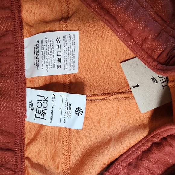 Nike Sportswear Therma-Fit ADV Tech Fleece Floral Jogger Pants Men Large - Picture 6 of 9